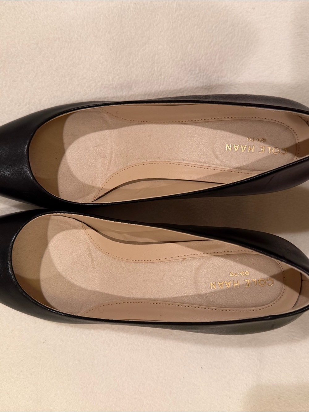 Cole Haan Black Leather Women's Heels